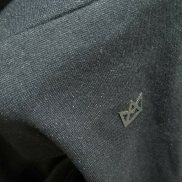 Modern Ambition Ladies Pleated Ponte Pant Waist Band Black Large - Picture 7 of 7